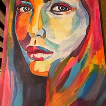 Acrilicos sobre fibrofacil. Un progetto di Pittura acrilica di Ana Mostafa - 05.11.2018