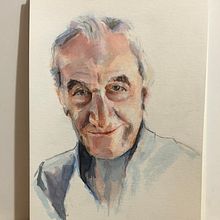 Mi Proyecto del curso: Retrato artístico en acuarela. Projekt z dziedziny Malowanie akwarelą użytkownika Angez - 05.05.2020