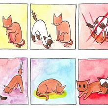 Mi Proyecto del curso: Introducción a la psicología del color: la narrativa cromática. Drawing, and Watercolor Painting project by Abigail Rabal - 05.05.2020
