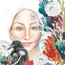 My project in Illustrated Portrait in Watercolor course 💗. Un proyecto de Pintura a la acuarela de belindaawearne - 05.05.2020