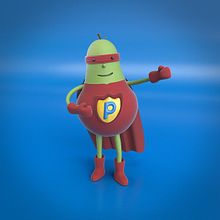 Meu projeto do curso: Desenho de personagens no Cinema 4D: do esboço à impressão 3D. Un progetto di 3D di Marcio Gomes - 05.05.2020