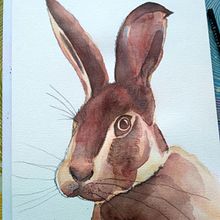 Mi Proyecto del curso: Técnicas experimentales de acuarela para principiantes . Watercolor Painting project by Bea - 05.05.2020