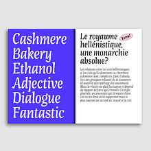 Artigo Display. Un proyecto de Tipografía y Diseño tipográfico de Joana Correia - 05.05.2020