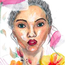 Hello May 2020 . Projekt z dziedziny Malowanie akwarelą użytkownika Celerina Judisari - 05.05.2020