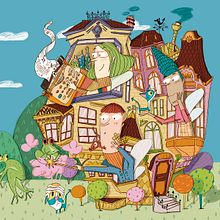 Para ser hada madrina o hado padrino. Un progetto di Character design e Illustrazione tradizionale di Esther Burgueño Vigil - 07.03.2019