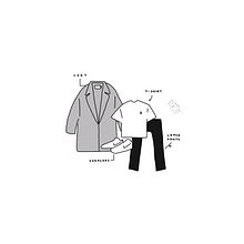 minimalist outfit. Un projet de Illustration numérique et Illustration vectorielle de Daniela Saavedra - 05.05.2020