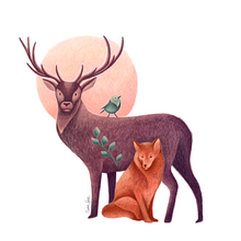 Mi Proyecto del curso: Nela Feld ♥. Un proyecto de Ilustración tradicional, Ilustración digital e Ilustración infantil de Damián Módena - 06.05.2020