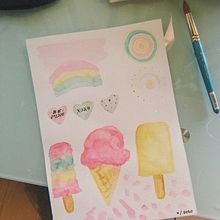 Mi Proyecto del curso: Técnicas modernas de acuarela. Watercolor Painting project by claudia lam - 05.05.2020