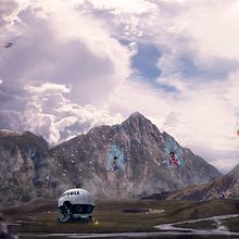 Mi Proyecto del curso: Matte Painting: creando mundos fotorrealistas. Un projet de Paysagisme de José Archundia - 14.05.2020