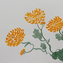 Ilustración con influencia japonesa sumi-e . Ilustrație pentru copii de Sara Justo - 05.06.2020