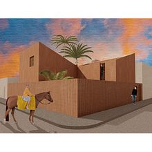 Digital Collage for Architectural Visualization. Architecture, Collage, and Multimedia project by Heide Both - 06.30.2020