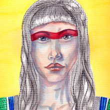 Mi Proyecto del curso: Retrato artístico en acuarela. Un progetto di Pittura ad acquerello di Lorena Greer - 06.05.2020