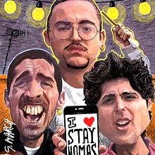 STAY HOMAS. Un proyecto de Dibujo digital de GERMáN MARCH - 06.05.2020