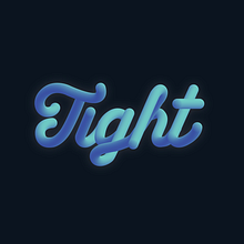 3D Tubular Typography. T, and pograph project by Matt DeWaters - 05.05.2020