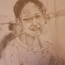 Mi Proyecto del curso: Retrato realista con lápiz de grafito. Realistic Drawing project by lucio.neumann - 05.06.2020