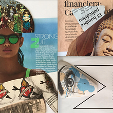 Mercedes Sanchez para : Sastrería de papel: ilustrando con tijeras. Collage project by mercedessanchez_org - 05.06.2020