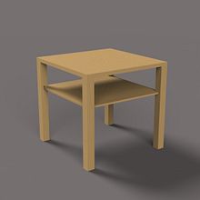 MESA TZ. 3D, Design e fabricação de móveis, Design de interiores, e Modelagem 3D projeto de Irene Calvo Sánchez - 07.05.2020