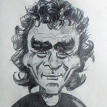CARICATURAS DE FERNANDO SIMÓN Y ROSALIA. Graphic Design, and Traditional illustration project by Félix Rebollo - 05.07.2020