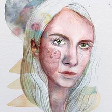 My project in Illustrated Portrait in Watercolor course . % javelina tarafından hazırlanan  projesi - 06.20.2020