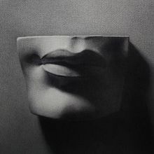 Cast Drawing. Artistic Drawing, Drawing, Fine Arts, Pencil Drawing, and Realistic Drawing project by Miriam Baranov - 03.07.2020