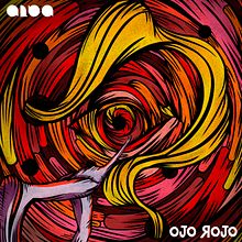 Portada “Ojo Rojo" para Alba. Digital Drawing, and Traditional illustration project by Daniela Ramírez - 09.20.2019
