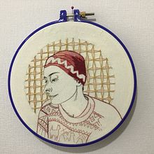 Mi Proyecto del curso: Creación de retratos bordados. Embroider project by Arlette Cassot - 05.08.2020