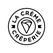 Logo La Crème Creperie. Logo Design project by Pablo Balsalobre - 06.27.2018