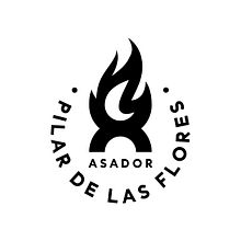 Logo Asador Pilar de las Flores. Logo Design project by Pablo Balsalobre - 11.11.2019