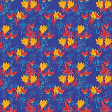 Illustrated pattern. Traditional illustration project by Valérie Yobé - 05.08.2020