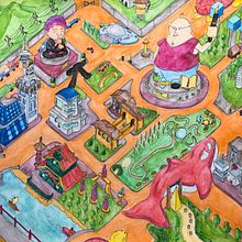 Mi Proyecto del curso: El arte del sketching: transforma tus bocetos en arte. Un projet de Créativité, Dessin, Dessin artistique et Illustration traditionnelle de Sebastian Chalela - 08.05.2020