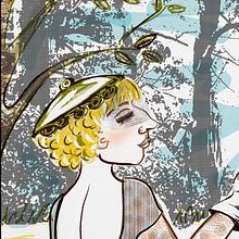 Con guantes blancos. Projekt z dziedziny Trad, c i jna ilustracja użytkownika Vane Sanz - 09.10.2019