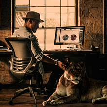 My Sweet Lioness. Un proyecto de Diseño gráfico y Dirección de arte de Dani Meniche - 09.05.2020