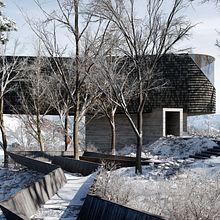 Stage of Forest. Digital Architecture project by Victor Fuentes - 05.09.2020