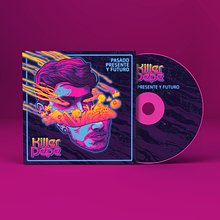 KILLER PEPE- Pasado, presente y futuro.. Logo Design, Character Design, Graphic Design, T, pograph, Design, Traditional illustration, and Digital Illustration project by tito artz - 05.09.2020