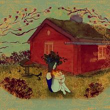 Mi Proyecto del curso: Ilustración en acuarela con influencia japonesa. Projekt z dziedziny Trad, c, jna ilustracja,  R, sunek architektoniczn, Ilustracja c, frowa, Ilustracje dla dzieci i Malowanie akwarelą użytkownika Lygia Vico - 09.05.2020