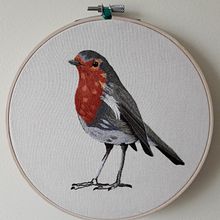 Mi Proyecto del curso: Pintar con hilo: técnicas de ilustración textil. Embroider project by Nickole Cantero Cofré - 05.09.2020