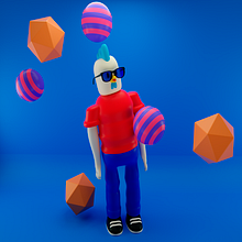 Mi Proyecto del curso: Diseño de personajes en Cinema 4D. 3D project by Alejandro Vicente - 05.10.2020