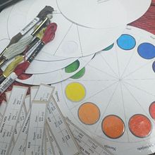 Mi Proyecto del curso: Teoría del color para proyectos textiles. Embroider project by Laura Hurtado Verdugo - 05.10.2020
