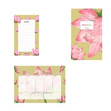 Mock-ups de papeleria con ilustración botánica. Un proyecto de Ilustración botánica de Luisa Fernanda Barón Cuello - 10.05.2020