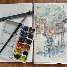 My project in The Art of Sketching: Transform Your Doodles into Art course. Sketchbook project by salgadoluca - 05.10.2020