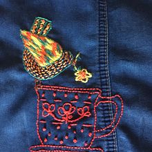 Mi Proyecto del curso: Bordado creativo: revolución a puntadas. Een project van Borduurwerk van Oralia González - 10.05.2020