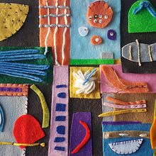 Collage con Fieltro - inspiración @Atelier_bingo. Projekt z dziedziny  Kolaż użytkownika Valentina Ríos - 10.05.2020