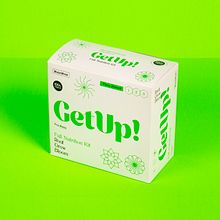 GetUp!. Graphic Design, Naming, and Packaging project by Marta Montenegro - 05.10.2020