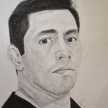 Mi Proyecto del curso: Retrato realista con lápiz de grafito. Un proyecto de Dibujo, Dibujo a lápiz, Dibujo de Retrato y Dibujo realista de María Bran - 10.05.2020
