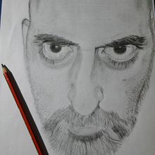 Mi Proyecto del curso: Retrato realista con lápiz de grafito. Un progetto di Informatica di catalano_miguel - 11.05.2020