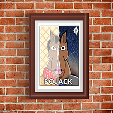 Fanart de BoJack Horseman Ein Projekt aus dem Bereich Digitale Zeichnung, Traditionelle Illustration und Digitale Illustration von Mauricio Vázquez - 29.11.2019