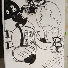 Mi Proyecto del curso: Introducción a la creación de personajes estilo cartoon. Street Art project by Carlos Alberto Daza Flores - 05.10.2020