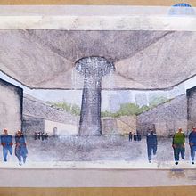 Mi proyecto de paisajes urbanos en acuarela . Un proyecto de Pintura a la acuarela de Lore Rufino - 16.05.2020