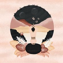 Respira. Mi Proyecto del curso: Ilustración digital con texturas en Photoshop Ein Projekt aus dem Bereich Traditionelle Illustration und Digitale Illustration von Judit Aguado Pérez - 11.05.2020