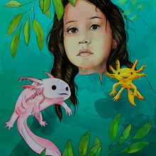 Mi Proyecto del curso: Retrato ilustrado en acuarela. Un projet de Dessin artistique, Illustration traditionnelle, Aquarelle , et Peinture numérique de Angel Flores Guerra Bistrain (ANHELL5) - 11.05.2020